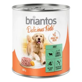 briantos-delicious-mokra-karma-pasztet-jagniecina-z-marchewka-puszka-800g