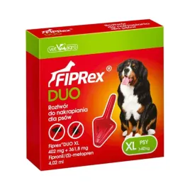 fiprex-duo-roztwor-do-nakrapiania-dla-psow-xl-od-40kg-na-pchly-i-kleszcze