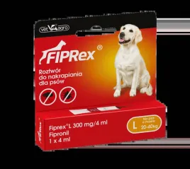 fiprex-roztwor-do-nakrapiania-psow-przeciw-pchlom-i-kleszczom-l-20-40kg-4ml