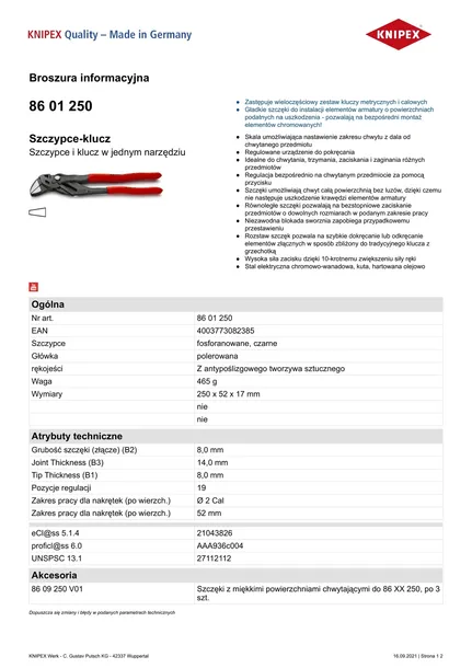 szczypce-klucz-oksydowane-250mm-marka-knipex-informacje-dodatkowe-hartowane-szczeki