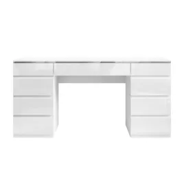 biurko-aurora-double-silver-z-szufladami-bialy-polysk