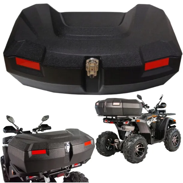 KUFER do CAN-AM z oparciem do Quada ATV na tylny bagażnik CAN AM Outlander