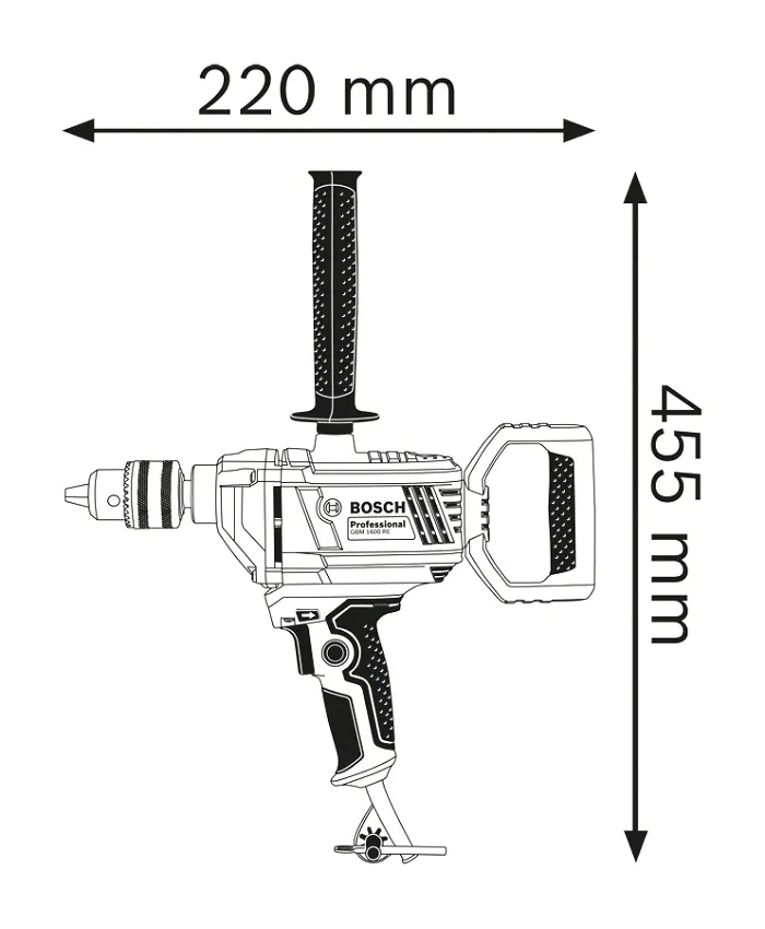wiertarka-gbm-1600-re-850w