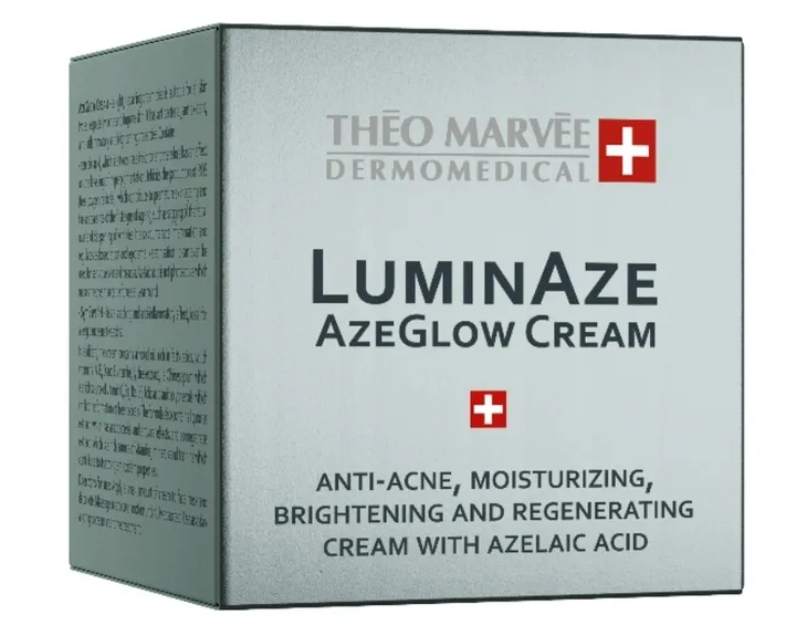THEO MARVEE LUMINAZE AZEGLOW CREAM 50 ml.- naprawczy z kwasem azelainowym