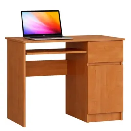 biurko-szkolne-90cm-olcha-wysuwana-polka-szuflada-szafka-komputerowe