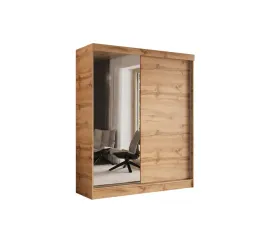 szafa-przesuwna-130x205-2d-dab-wotanor-drazek-polki-or-lustro-plyta