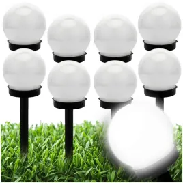 8x-lampa-kula-solarna-led-ogrodowa-biala-wbijana-lampki-34-cm-kule-solarne