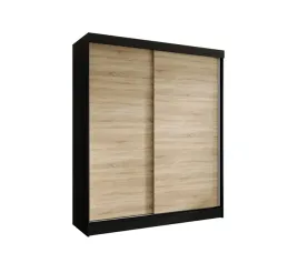 szafa-przesuwna-2d-120x205-czarna-sonoma-niska