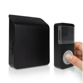 dzwonek-do-drzwi-bezprzewodowy-glosny-150m-czarny-na-baterie-z-adresatka