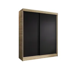 szafa-przesuwna-2d-150x205-sonoma-czarna-niska