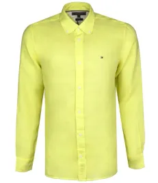 tommy-hilfiger-koszula-meska-lniana-kanarkowa-s