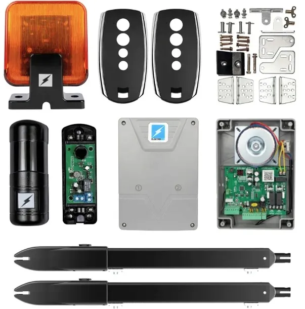 Napęd do bram skrzydłowych Elektrobim ETM-01 Fortis LS – brama 600kg/5m