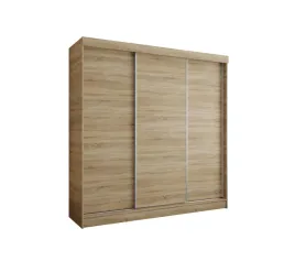 szafa-przesuwna-3d-150x205-dab-sonoma-niska-na-wymiar