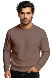 bluza-meska-bez-kaptura-modna-dresowa-sportowa-bawelniana-brazowa-s
