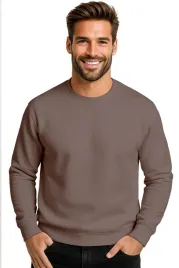 bluza-meska-bez-kaptura-modna-dresowa-sportowa-bawelniana-brazowa-m