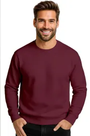 bluza-meska-bez-kaptura-modna-dresowa-sportowa-bawelniana-burgundowa-xs
