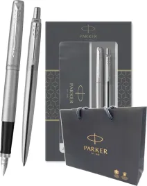 zestaw-parker-jotter-stainless-steel-ct-srebrny-pioro-wieczne-dlugopis