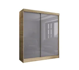 szafa-przesuwna-2d-170x205-dab-sonoma-lacobel-szary-szklany-polysk-niska