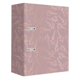 segregator-a4-75-2r-metallic-rose-gold-flowers-interdruk