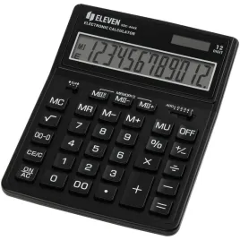 kalkulator-duzy-biurowy-eleven-sdc-444xrbke-czarny-perlowy