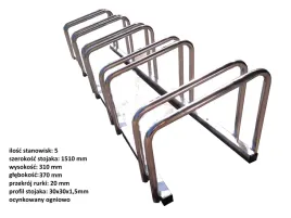 stojak-na-rowery-5-miejsc-ocynk-ogniowy