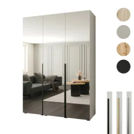 szafa-otwierana-150x60x237-biala-lustro-pelne-styl-premium-cichy-domyk