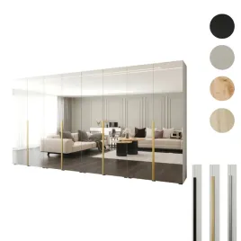 szafa-otwierana-400x60x237-biala-lustro-p-styl-premium-cichy-domyk