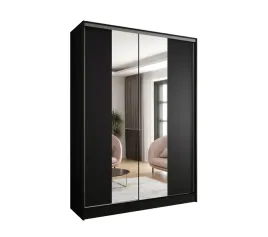 szafa-przesuwna-2d-180x250-czarny-lustro-f-wysoka