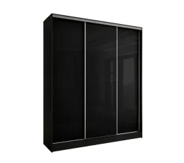 szafa-przesuwna-3d-190x250-czarna-lacobel-czarny-szklany-polysk-wysoka