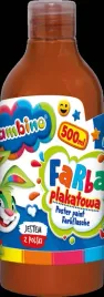 farba-plakatowa-500ml-bambino-w-butelce-brazowa