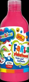 farba-plakatowa-500ml-bambino-w-butelce-rozowa