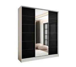 szafa-przesuwna-3d-200x250-biala-2xlacobel-czarny-lustro-polysk-wysoka