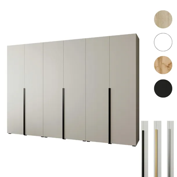 Szafa otwierana 300x60x237 Kaszmir – STYL PREMIUM - CICHY DOMYK
