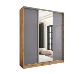szafa-przesuwna-3d-190x250-dab-wotan-2xlacobel-szary-lustro-polysk-wysoka