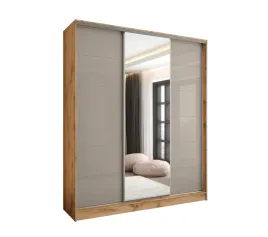 szafa-przesuwna-3d-190x250-dab-wotan-2xlacobel-cappuccino-lustro-wysoka