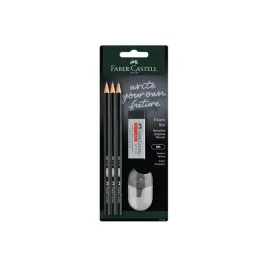 zestaw-exam-3-olowki-1111-hb-gumka-dust-free-temperowka-faber-castell