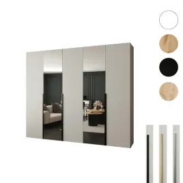 szafa-otwierana-250x60x237-kaszmir-2x-lustro-styl-premium-cichy-domyk