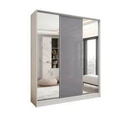 szafa-przesuwna-3d-200x250-biala-lacobel-szary-polysk-2xlustro-wysoka