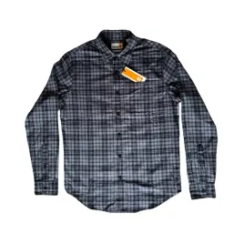 timberland-regular-fit-long-sleeve-checked-shirt-bleu-gris-xxl
