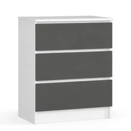 komoda-z-szufladami-60cm-biala-grafit-nowoczesna-szafka-3-szuflady-60x77x40