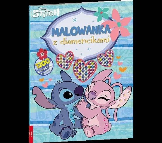 DISNEY STITCH MALOWANKA Z DIAMENCIKAMI DKO-9101
