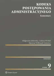kodeks-postepowania-administracyjnego-komentarz-malgorzata-jaskowska