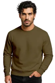 bluza-meska-bez-kaptura-modna-dresowa-sportowa-bawelniana-khaki-xl
