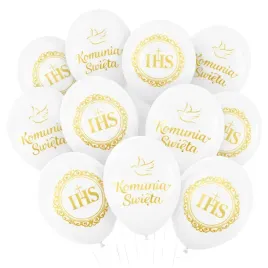 balony-na-pierwsza-komunia-swieta-zestaw-ihs-biale-zloty-nadruk-30cm-12-szt