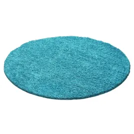dywan-nowoczesny-do-salonu-sypialni-shaggy-turkusowy-kolo-lite-80-cm