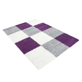 dywan-do-salonu-shaggy-kwadrat-fiolet-krem-60x110