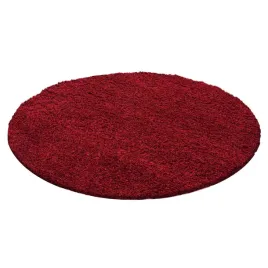 dywan-do-salonu-shaggy-czerwony-kolo-lite-200-cm