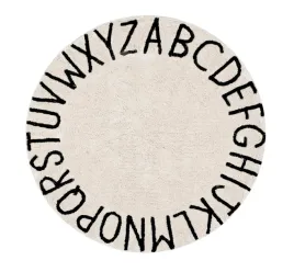dywan-bawelniany-dla-dzieci-abc-kremowy-kolo-lorena-canals-150-cm
