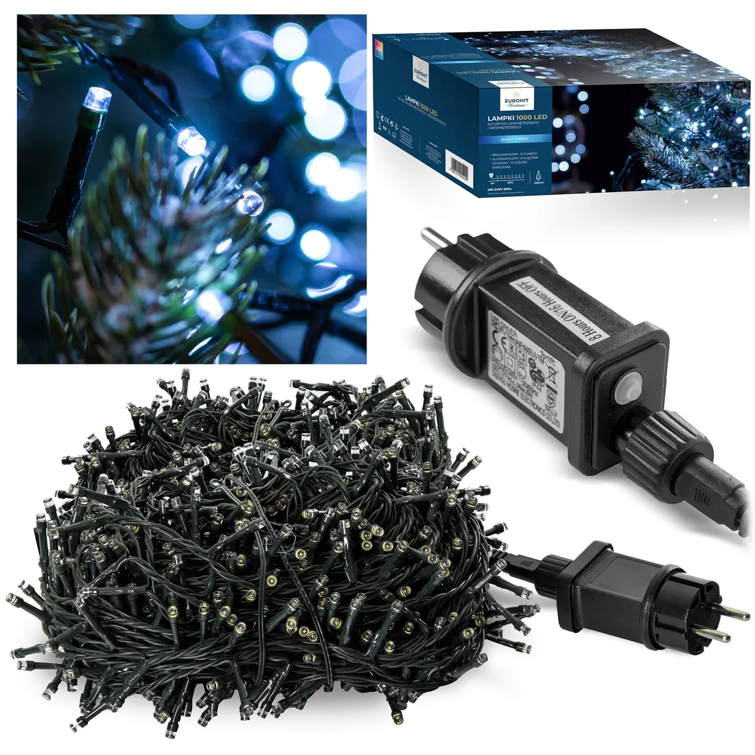 lampki-choinkowe-1000-led-zimny-bialy-programator-stan-nowy