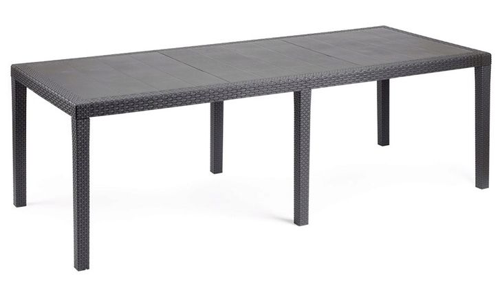 STÓŁ RATANOWY OGRODOWY QUEEN 2W1 MEBLE 220 cm